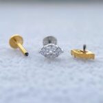 Labret Rosca Interna Titânio Boca Zircônias - Imagem 3
