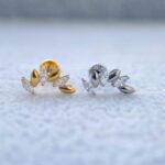 Labret Rosca Interna Titânio Cluster Zircônias
