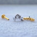 Labret Rosca Interna Titânio Cluster Zircônias - Imagem 3