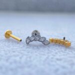 Labret Rosca Interna Titânio Cluster Zircônias - Imagem 3