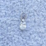 Pingente para Piercing Titânio Zircônia Gota - Imagem 2