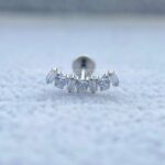 Labret Rosca Interna Titânio Cluster Zircônias - Imagem 4