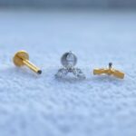 Labret Rosca Interna Titânio Trinity Zircônias - Imagem 3