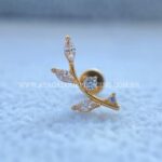 Labret Aço Rosca Interna Ramo Zircônias - Imagem 2