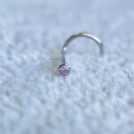 Nostril Titânio Zircônia Rosa - Imagem 3