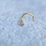 Nostril Titânio Zircônia Rosa - Imagem 2