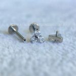 Labret Rosca Interna Titânio Trinity Zircônias - Imagem 7