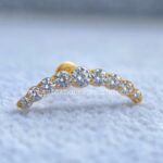 Labret Rosca Interna Titânio Cluster Zircônias - Imagem 2