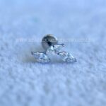 Labret Rosca Interna Titânio Zircônias - Imagem 4