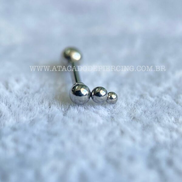 Minibarbell Aço Cluster - Imagem 4