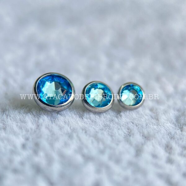Topo Microdermal Titânio Zircônia Azul - Imagem 4