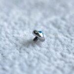 Topo Microdermal Titânio Zircônia Azul - Imagem 2