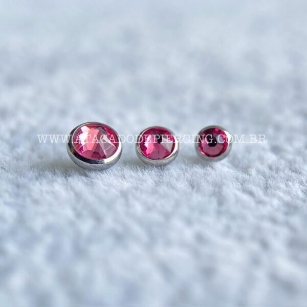 Topo Microdermal Titânio Zircônia Pink - Imagem 3