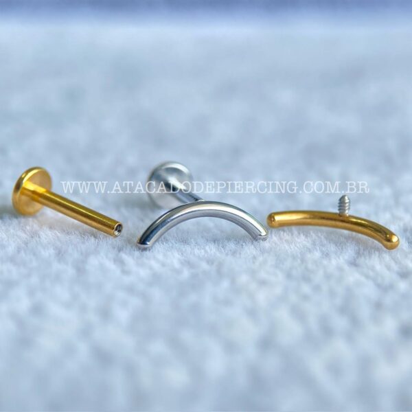 Labret Aço Rosca Interna Cluster - Imagem 2