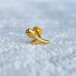 Labret Aço Rosca Interna Flor - Imagem 2