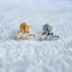 Labret Titânio Rosca Interna Cluster