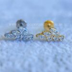 Labret Titânio Rosca Interna Cluster