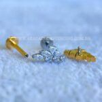 Labret Titânio Rosca Interna Cluster - Imagem 3