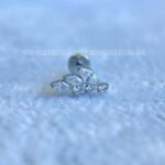 Labret Titânio Rosca Interna Cluster - Imagem 4