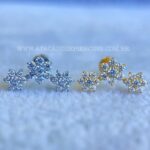 Labret Titânio Rosca Interna Flores