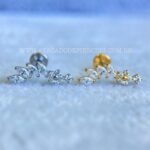 Labret Titânio Rosca Interna Cluster