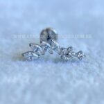 Labret Titânio Rosca Interna Cluster - Imagem 4