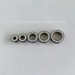 Alargador Aço Cirúrgico Black Pvd Cravejado Zircônias - Imagem 3