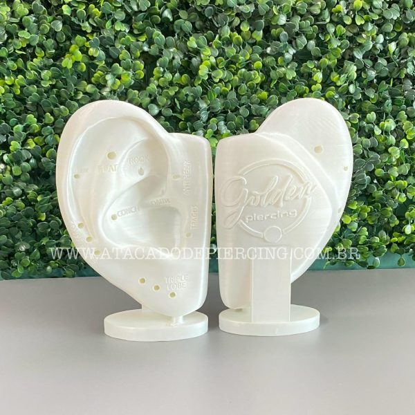 Expositor de Plastico 3D Branco - Imagem 1