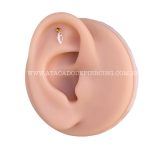 Labret Rosca Interna Titânio Pingente Zircônia - Imagem 5