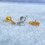 Labret Rosca Interna Titânio Ramo Zircônias - Imagem 3