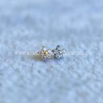 Topo Microdermal Titânio Flor Zircônias