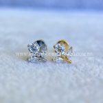 Labret Rosca Interna Titânio Flor Zircônias