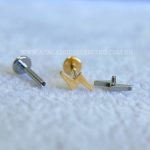 Labret Rosca Interna Titânio Raio - Imagem 3