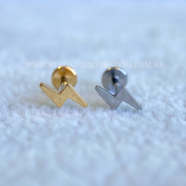 Labret Rosca Interna Titânio Raio - Imagem 1