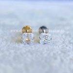 Labret Rosca Interna Titânio Zircônia Quadrada