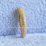 Argola Titânio Zircônias Para Umbigo - Imagem 2