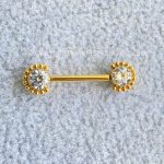 Barbell Titânio Push-Pin Flor - Imagem 2
