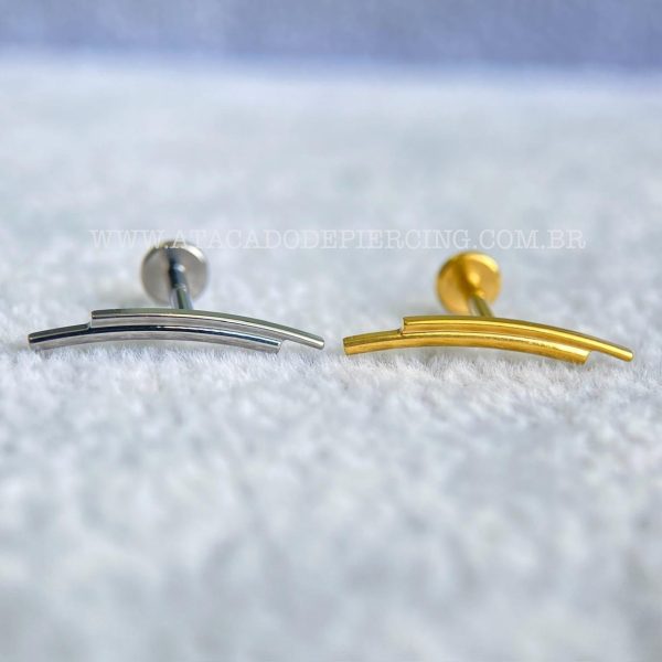 Labret Rosca Interna Titânio Cluster - Imagem 1