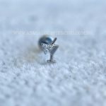 Labret Rosca Interna Titânio Taça Zircônias - Imagem 4