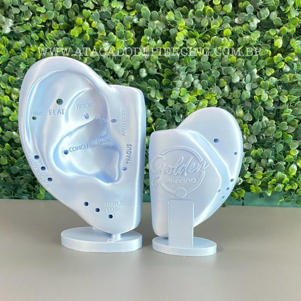 Expositor de Plastico 3D Azul Brilhante - Imagem 2