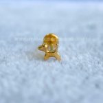 Labret Rosca Interna Cachorrinho Titânio - Imagem 4