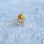 Labret Rosca Interna Trevo Titânio Zircônias - Imagem 3