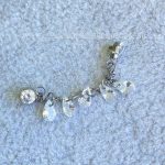 Labret Rosca Interna Titânio Duplo Zircônias com Corrente - Imagem 5